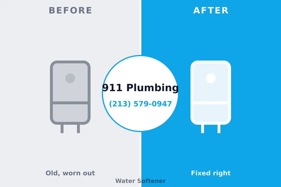 Before and after: plumbing repair Aberdeen Proving Ground, MD